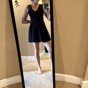 Black cocktail dress
